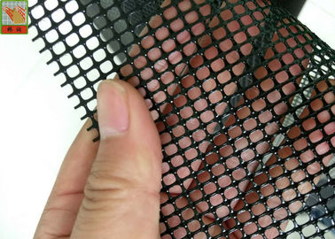 ПП прессовали пластиковая сетка 1м экрана широко, черное плетение сетки полипропилена
