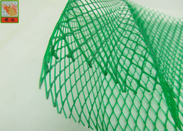 Отверстие диаманта ХДПЭ прессовало пластиковое плетение, рукав сетки зеленого цвета защитный пластиковый
